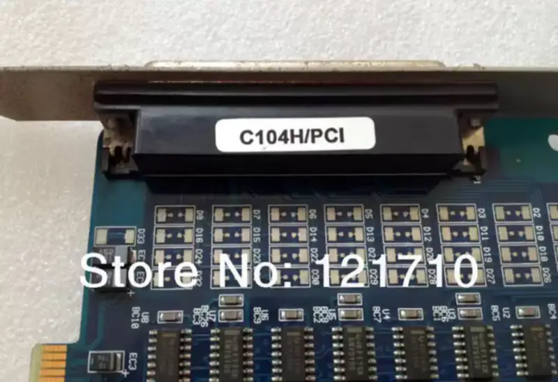 Moxa board MOXA PCI Serial Cards RS232 C104H/PCI průmyslová základní deska