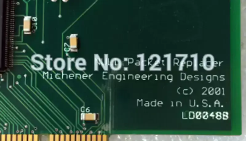 NULL Packet Replacer karta Michener Engineering Designs LD0048B SS0048B průmyslová základní deska