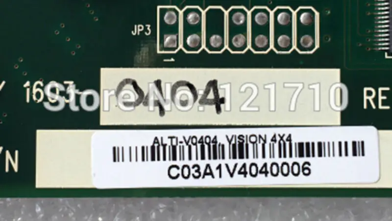 ALTIGEN MAX4000 ANALOGOVÁ PŘÍSTUPOVÁ KARTA AL011812-10V4X4-002 1603-0404 REV A1 ALTI-V0404 VISION 4X4 průmyslová základní deska