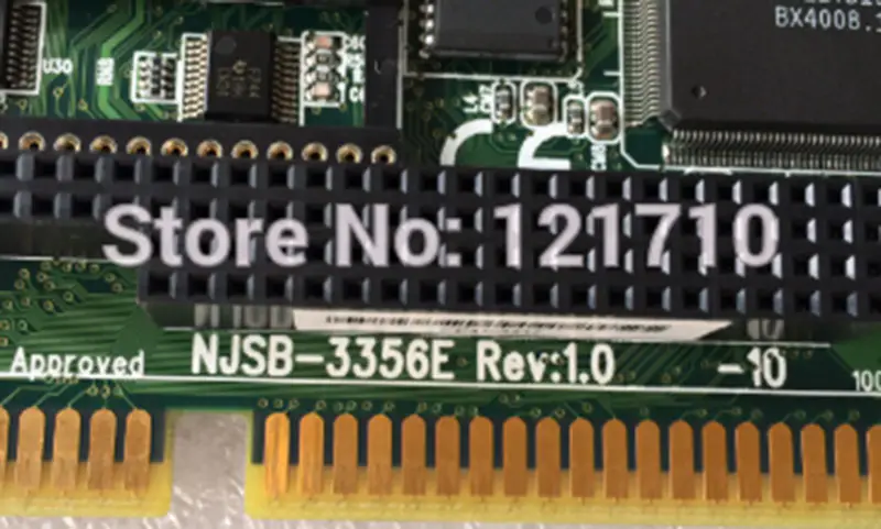 Arbor arbor NJSB-3356E REV 1.0 poloviční velikosti cpu karty průmyslové základní desky