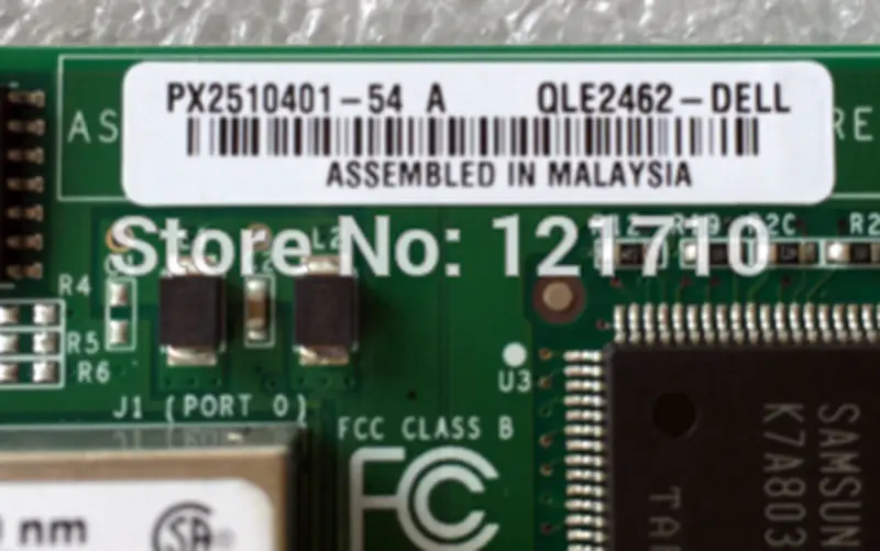 Karta HBA Dell Server PCIe Interface dual 4Gb FC KC184 QLE2462 průmyslová základní deska