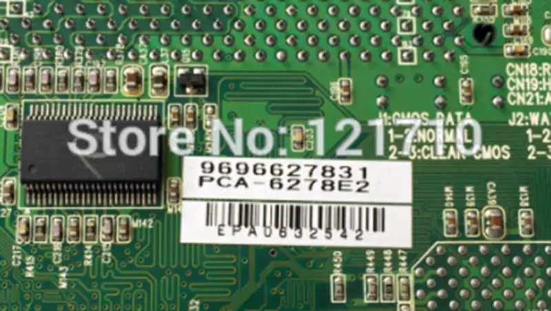 Advantech PCA-6278 REV.A1 PCA-6278E2 průmyslová základní deska s procesorovou kartou plné velikosti