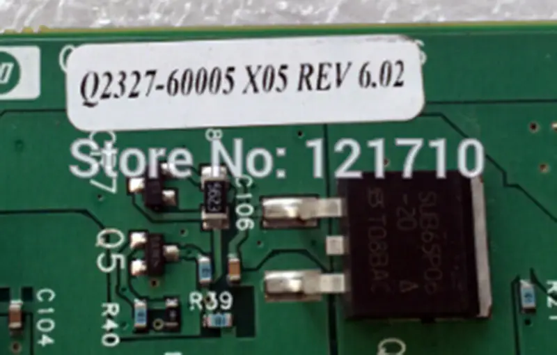 HP Q2327-60005 X05 REV 6.02 pro průmyslovou základní desku řadiče zobrazovacího zařízení hp 4000m