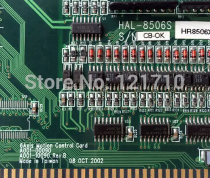 Karta ASIC PCBASED 6-Axis Motion Control Board A001-00090 A001-100090 REV.B Průmyslová základní deska HAL-8506S