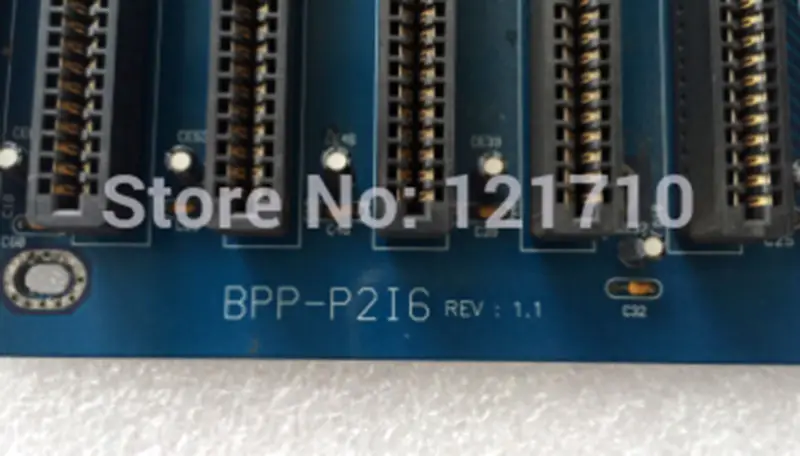 8slotová základní deska BPP-P2I6 REV 1.1 6*ISA 2*PCISA průmyslová základní deska