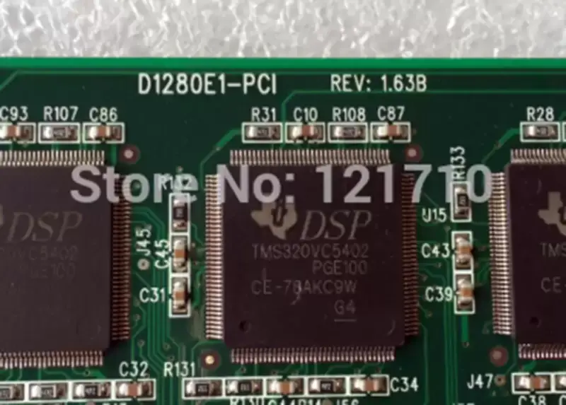 DONJIN Trunk voice card D1280E1-PCI REV 1.63B DONJIN-DN300 D320/D640 průmyslová základní deska