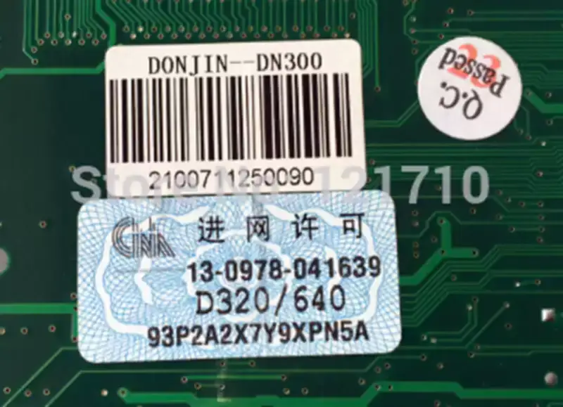 DONJIN Trunk voice card D1280E1-PCI REV 1.63B DONJIN-DN300 D320/D640 průmyslová základní deska