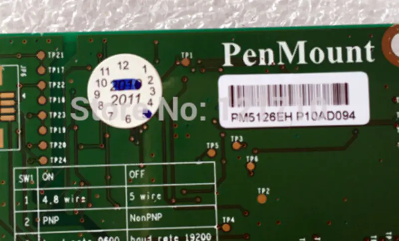 PenMount PenMount PM5126EH P10AD094 karta průmyslová základní deska
