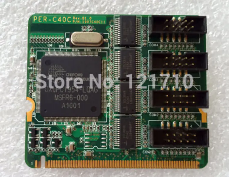 AAEON AAEON Mini PCI 4-portový modul RS-232 PER-C40C REV B1.0 1907C40C11 průmyslová základní deska