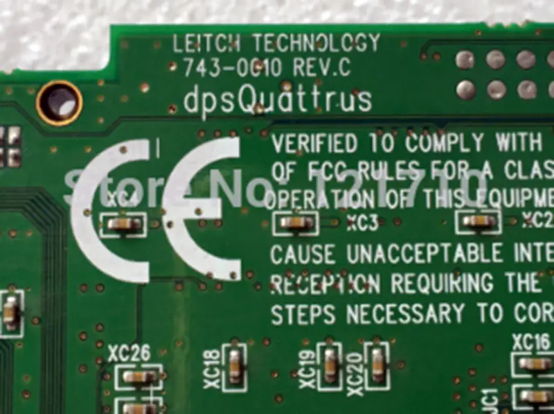 LEITCH dpsQuatturs board 743-0011 REV A3 843-0011-2 843-0010 OEM-Q3D-S1 743-0010 REV.C průmyslová základní deska