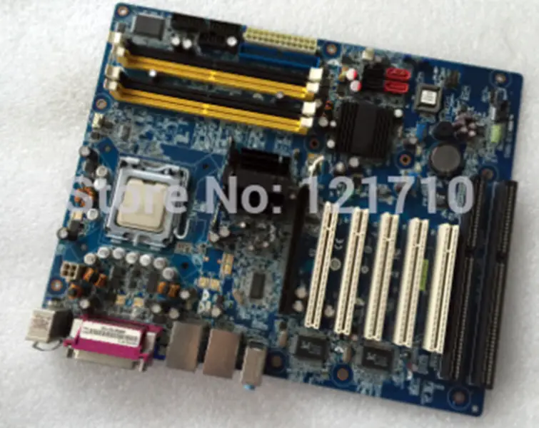 BCM BC915GV R1.0 1*PCIe 2*ISA 5*PCI LGA775 SOCKET průmyslová základní deska