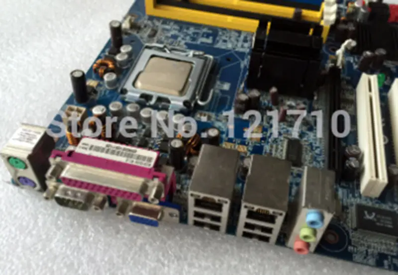 BCM BC915GV R1.0 1*PCIe 2*ISA 5*PCI LGA775 SOCKET průmyslová základní deska
