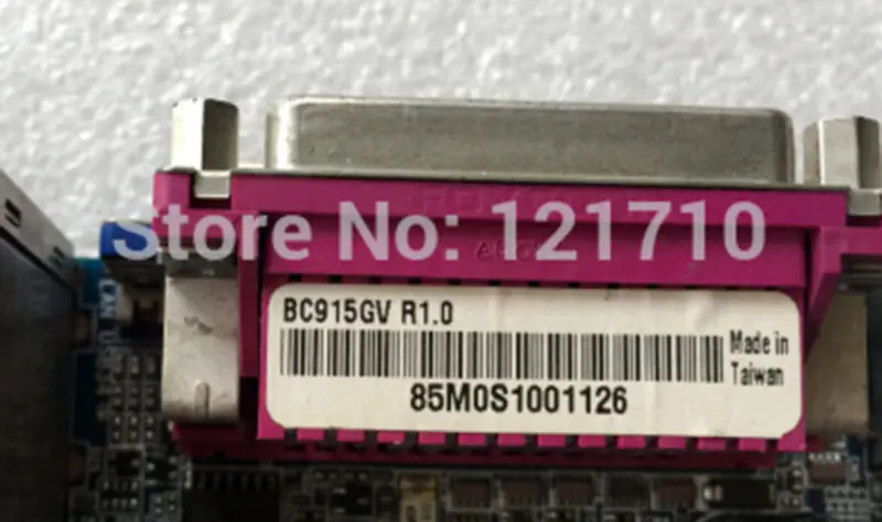 BCM BC915GV R1.0 1*PCIe 2*ISA 5*PCI LGA775 SOCKET průmyslová základní deska
