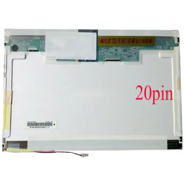 12.1'' LCD displej LTN121AT03 B121EW03 V.6 V.7 LTN121W1-L03 LP121WX1 LTN121AT02 N121I3-L01 20PIN XJ 1280*800 CCFL