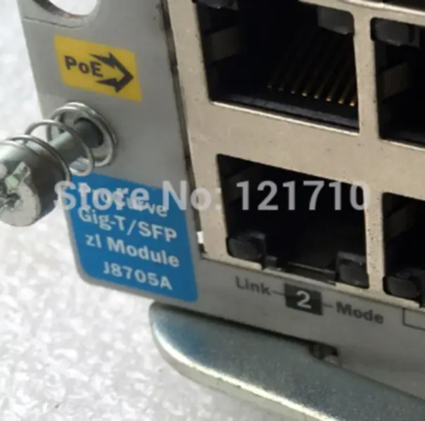 Průmyslová základní deska HP J8705A ProCurve Switch 5400zl 20p 10/100/1000 + 4p Mini-GBIC Module