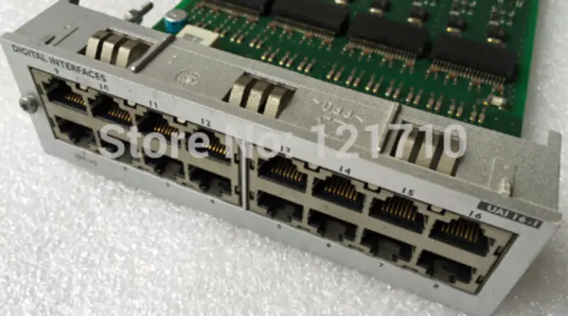 Alcatel Industrial OmniPCX OXO DIGITAL INTERFACES UAI 16-1 3EH73050ABAB průmyslová základní deska