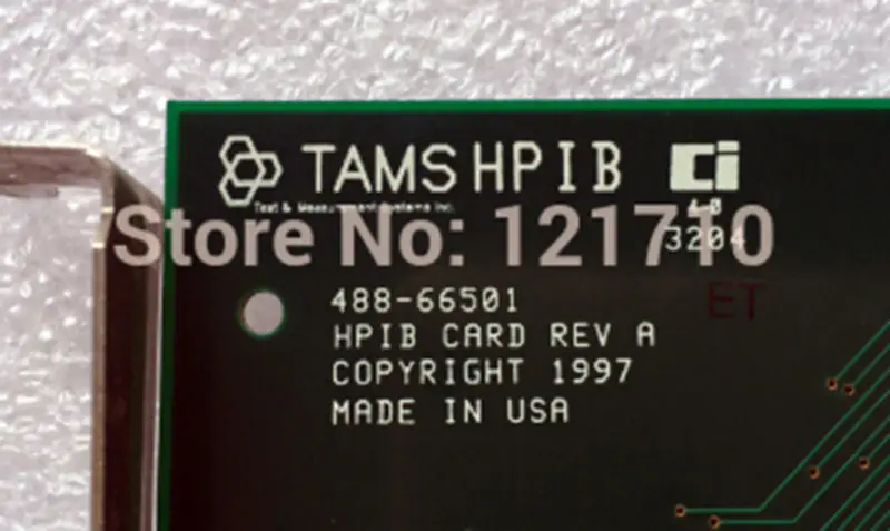 TAMS TAMS HPIB 488-66501 HPIB CARD REV A průmyslová základní deska