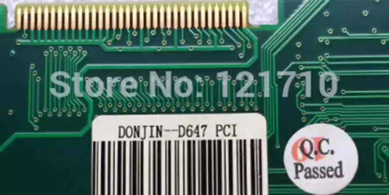 DONJIN D1280E1-PCI REV 1.63B DONJIN-D647 PCI signalizační digitální kmenová hlasová karta průmyslová základní deska