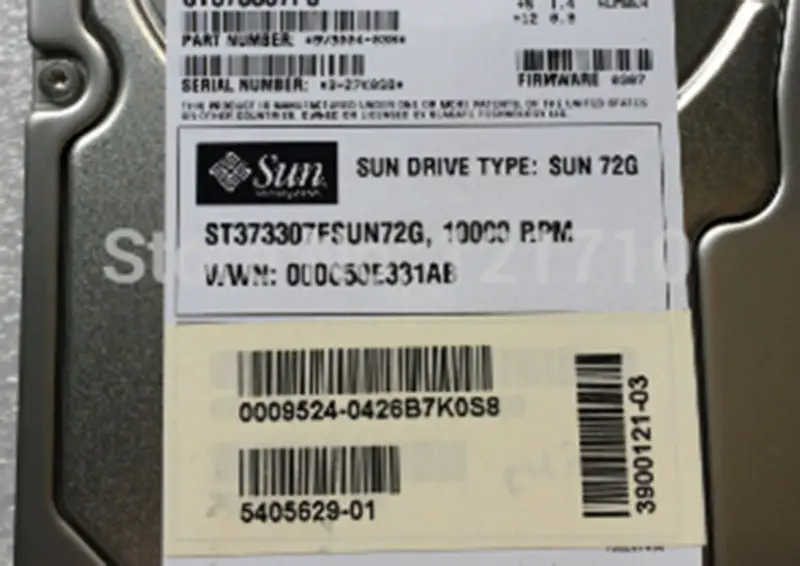 72G 10K ST373307FC 5405629-01 3900121-03 pro průmyslovou základní desku stoedge 3510 storage