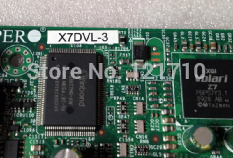 Serverová deska Supermicro X7DVL-3 podporuje duální patici 54xx LGA771 8*SAS 6*SATA průmyslová základní deska