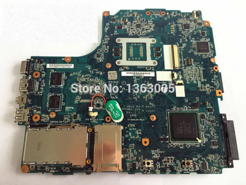 Základní deska pro systémové PC Sony A1730139A M850 MBX-204 Rev 1.1