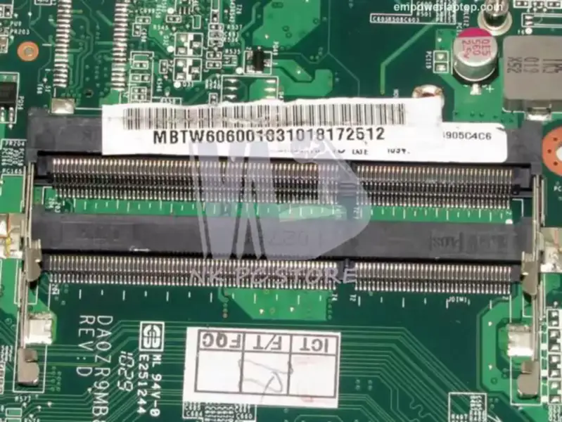 Základní deska Acer MBTW606001 MB.TW606.001 8572 8572G DA0ZR9MB8D1 HM55