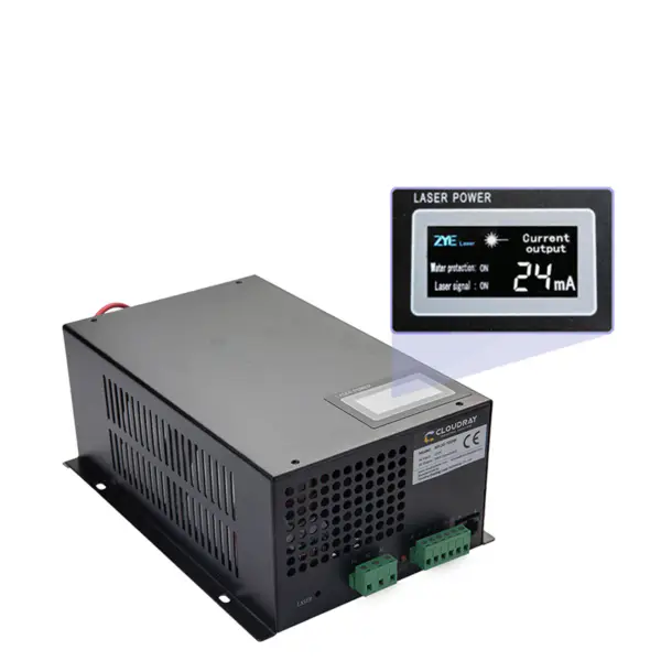 80-100W laserový zdroj CO2 pro laserové gravírování CO2 MYJG-100W