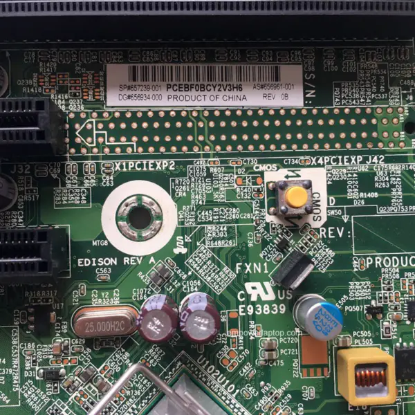 HP 6300 Pro 657239-001 656961-001 Q75 LGA 1155 Základní deska systému