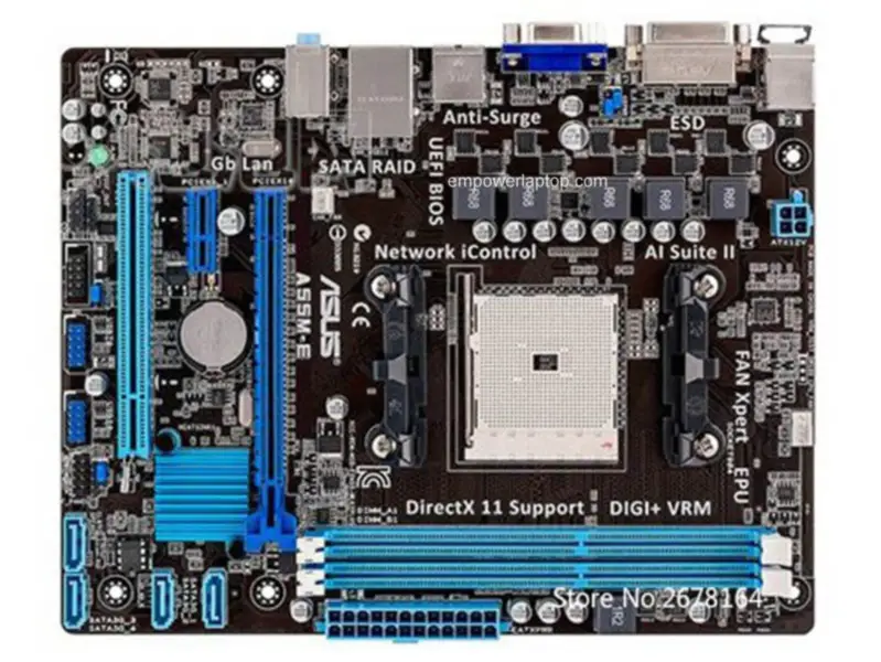 Základní deska Asus A55M-E FM2 RAM A55