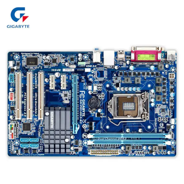 Základní deska Gigabyte GA-P61-DS3-B3 P61-DS3-B3 H61 LGA 1155 ATX