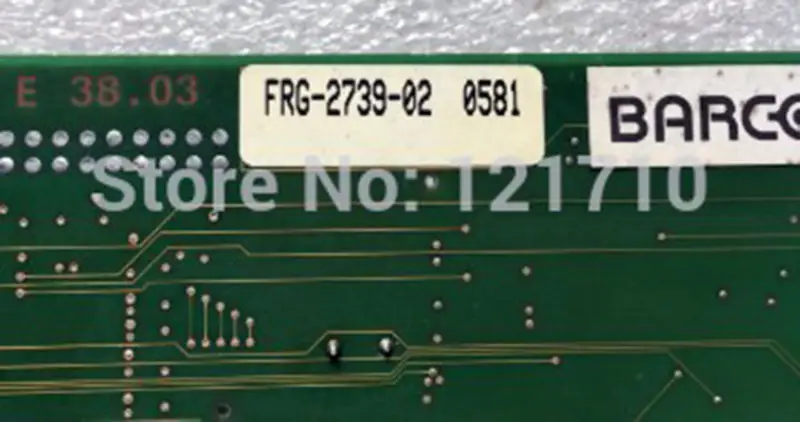 BARCO BARCO DR. Seufert gmbh FRG-2739-02 R763966-00 FRG-2739-02 0581 karta průmyslová základní deska