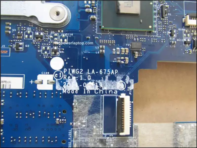 Základní deska Lenovo G570 PIWG2 LA-675AP HM65 PGA989 Bez HDMI