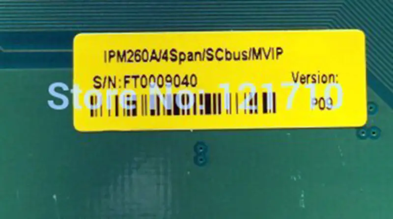 Audiocodes audiocodes IPM260A/4Span/SCbus/MVIP průmyslová základní deska