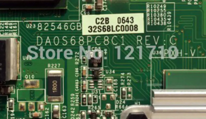 Průmyslová základní deska DA0S68PC8C1 REV C