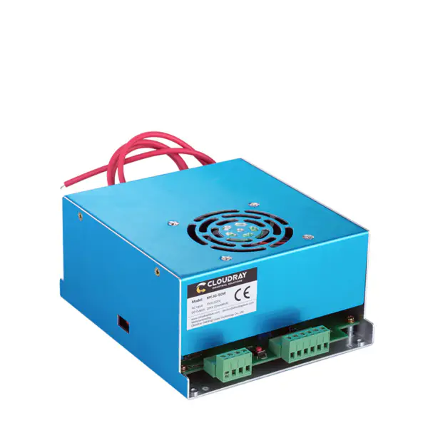 50W CO2 laserový zdroj 3A výstup pro 45-50W laserovou trubici CO2 laserový gravírovací řezací stroj MYJG-50