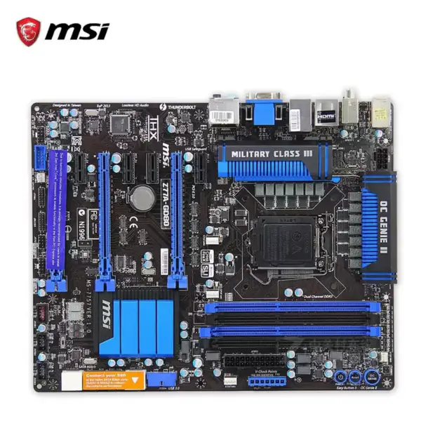 Základní deska MSI Z77A-GD80 Z77 LGA1155 ATX