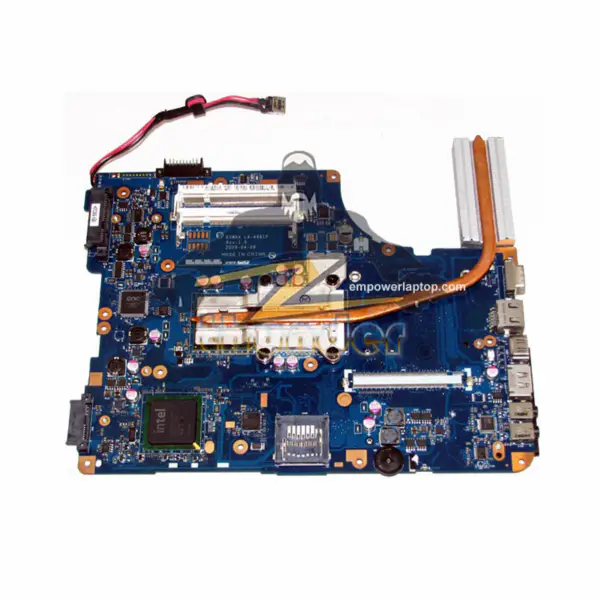 Základní deska Toshiba LA-4981P L550 GL40 bez slotu pro grafiku s chladičem procesoru