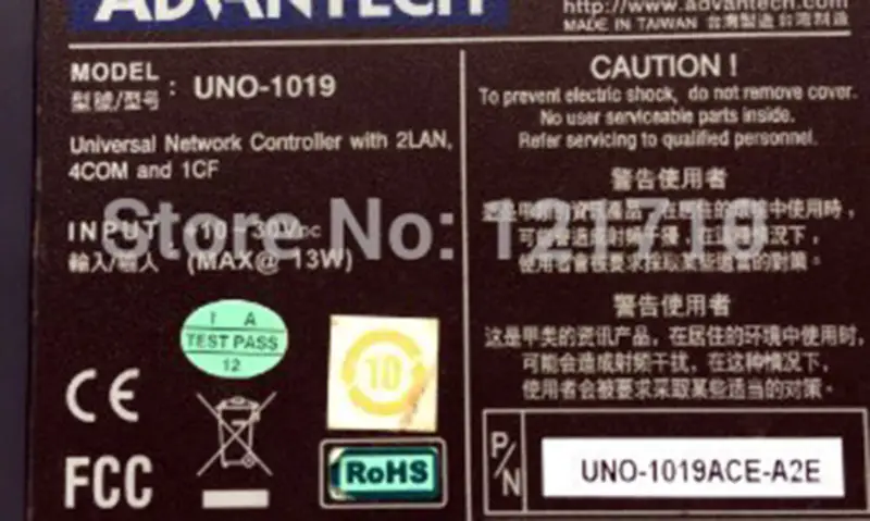 Komunikační modul Advantech UNO-1019 UNO-1019ACE-A2E průmyslová základní deska