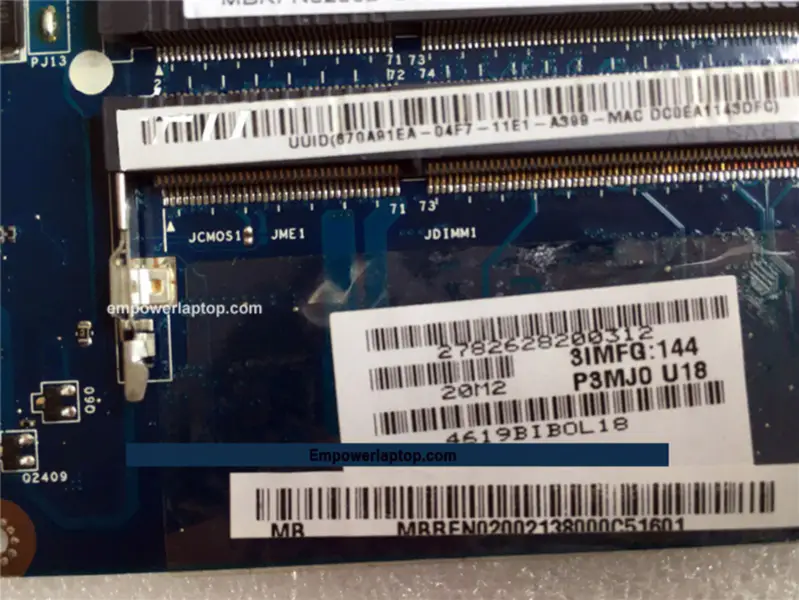 Základní deska Acer 3830TG MBRFN02002 MB.RFN02.002 P3MJ0 LA-7121P Integrovaná bez čipové sady vga
