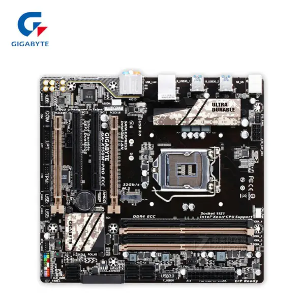 Základní deska Gigabyte GA-X150M-PRO ECC X150M-PRO ECC C232 LGA 1151 Micro-ATX