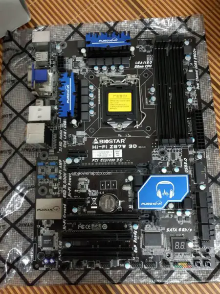 Základní deska Biostar Hi-Fi Z87W 3D LGA 1150 RAM