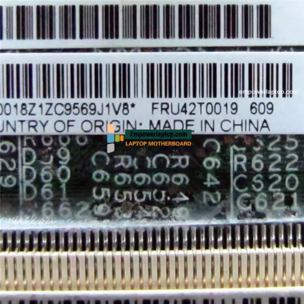 Základní deska Lenovo FRU 42T0019 IBM X60s 48.4B501.021 L2400 1.66Ghz CPU