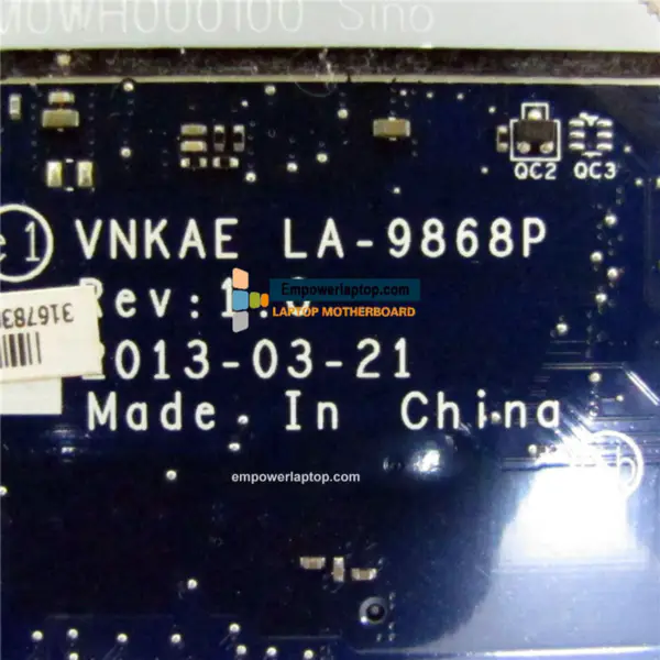 Základní deska Toshiba VNKAE LA-9868P K000141350 S40DT S40DT-A A4-5000 CPU