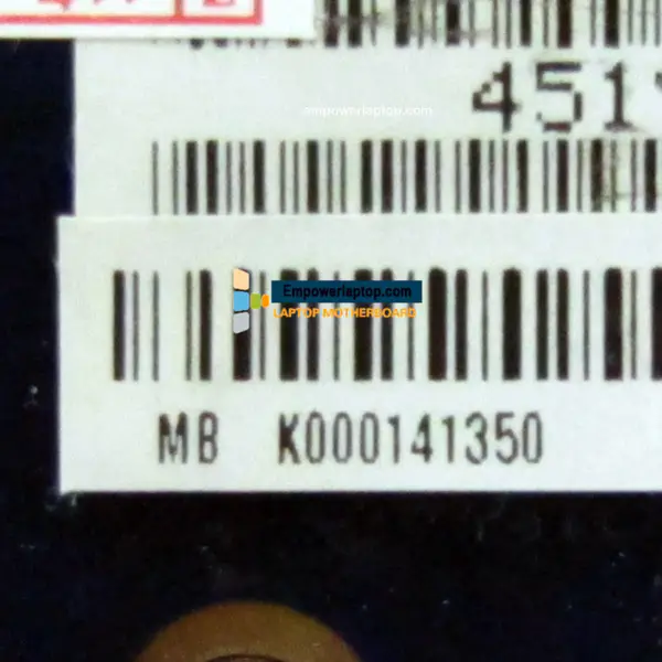 Základní deska Toshiba VNKAE LA-9868P K000141350 S40DT S40DT-A A4-5000 CPU