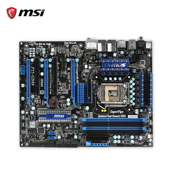 Základní deska MSI P55-GD80 P55 LGA 1156 ATX