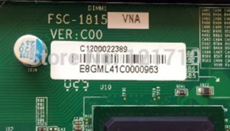 Základní deska EVOC LGA775 G41 DDR3 FSC-1815VNA VER C00 průmyslová základní deska