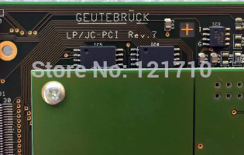 GEUTEBRUCK LP/JC-PCI REV.7 JC-XX LP/JC-VD3 REV.3 karta průmyslová základní deska