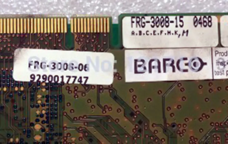Barco Argus barco ARGUS RGB301004/R781710 R7643931-02 RGB 3010-04 FRG-3008-15 FRG-3008-06 R764847-01 průmyslová základní deska