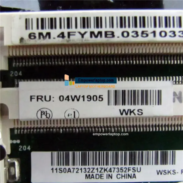 Základní deska Lenovo FRU 04W1905 T410I I5-540M CPU NVS 3100M