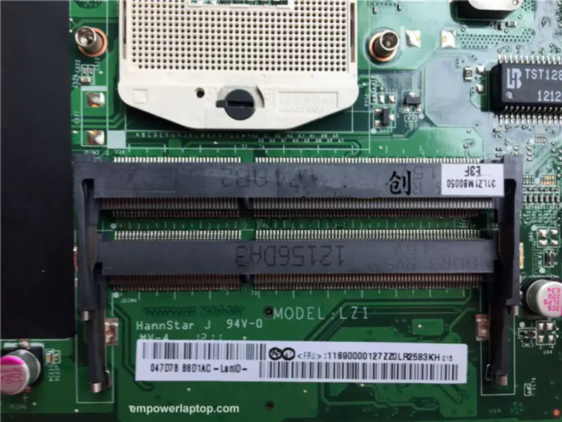 Základní deska Lenovo Z380 DA0LZ1MB6E0 FRU 11890000127ZZ0L